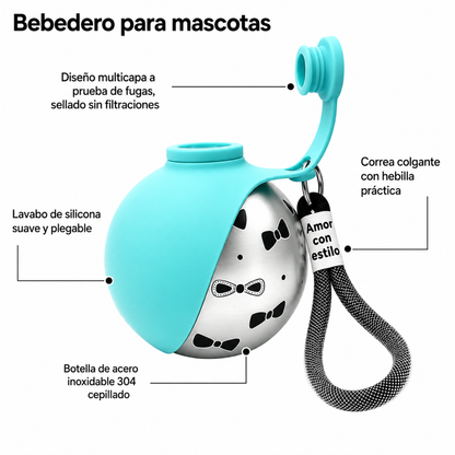 Luvaro™ Botella de agua portátil